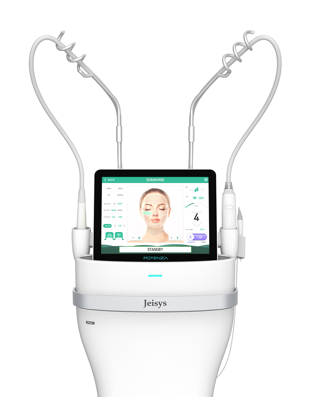 Potenza laser device