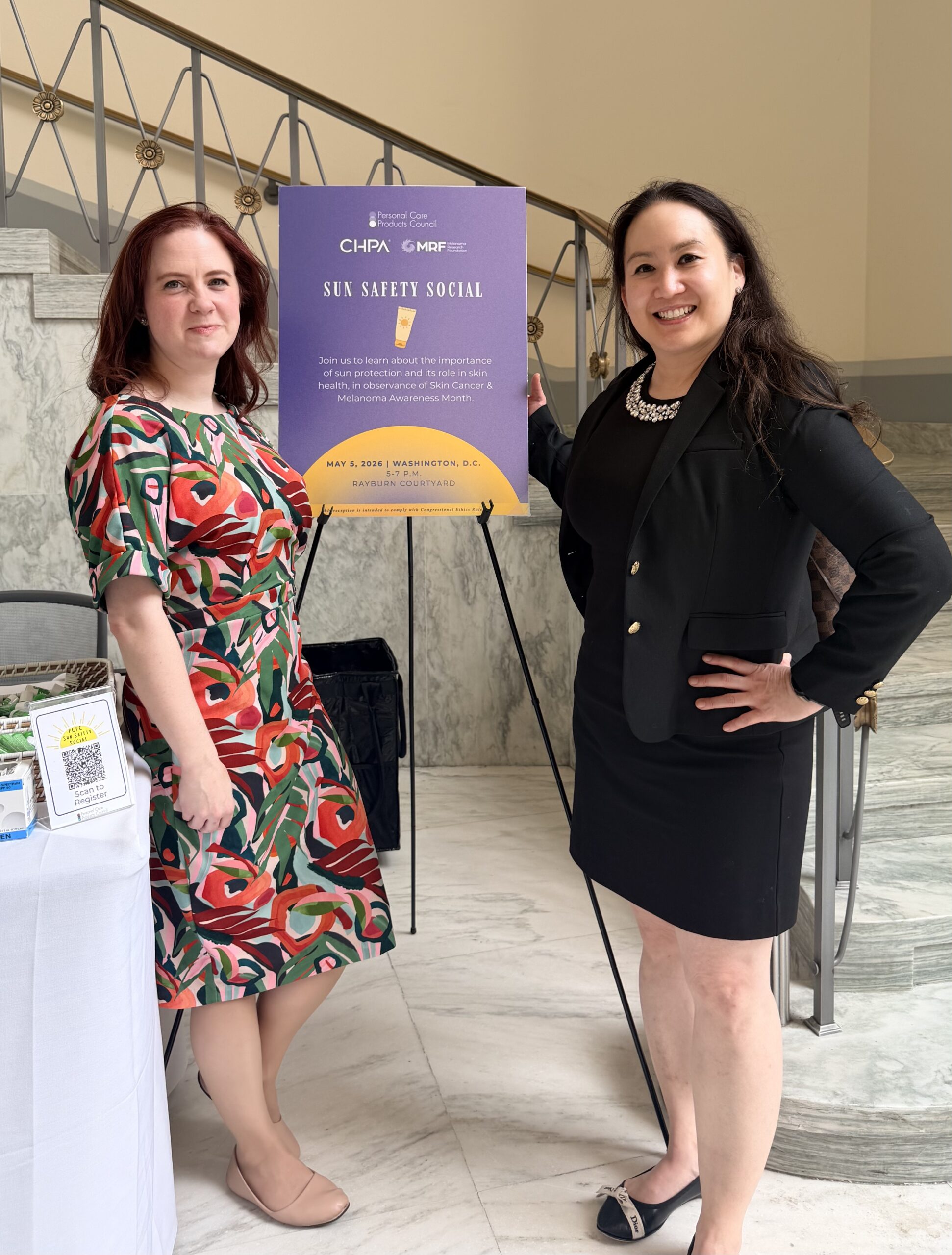 IMG_2843 Sun Safety Social hosted by PCPC and the Melanoma Research Foundation, Washington D.C., May 2026