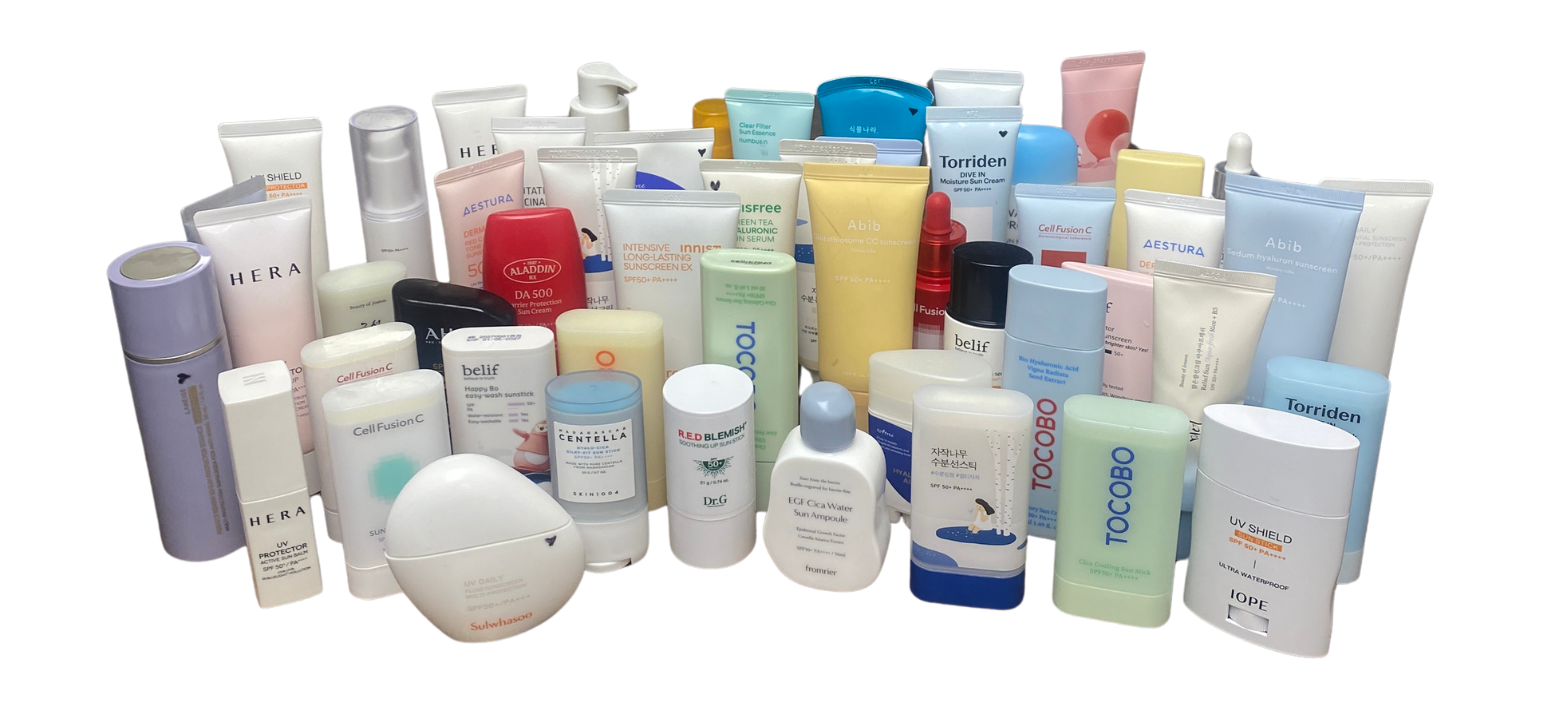Korean Sunscreens with BEMT